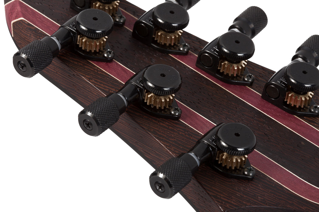 Schecter Keith Merrow KM-7 MK-3 Pro USA Signature Trans Black