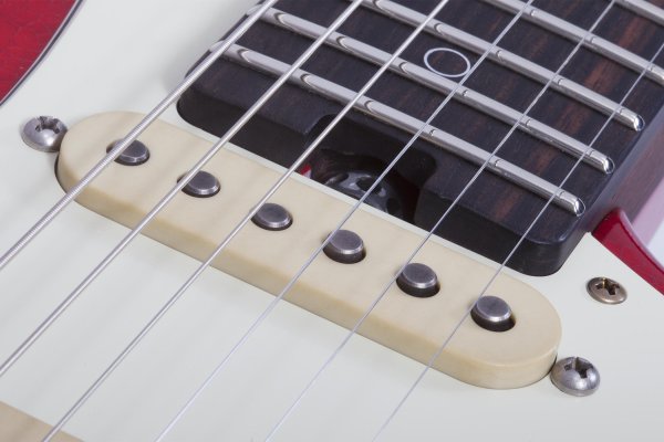 Schecter Nick Johnston Traditional - Usa "Wembley" HSS Atomic Fire