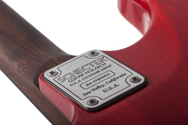 Schecter Nick Johnston Traditional - Usa "Wembley" HSS Atomic Fire