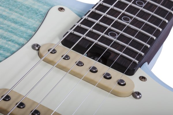 Schecter Nick Johnston Traditional - Usa "Wembley" HSS Atomic Ice