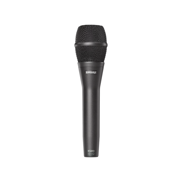 Shure KSM9/CG Dual Pattern (Cardioid And Supercardioid) Condenser Microphone - Charcoal Grey