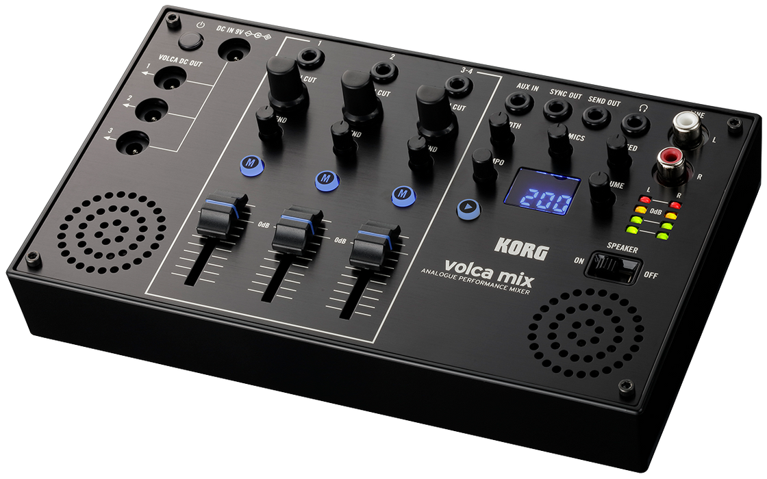 Korg VOLCAMIX Mixer For Volca Series With Built In Psu For 3
