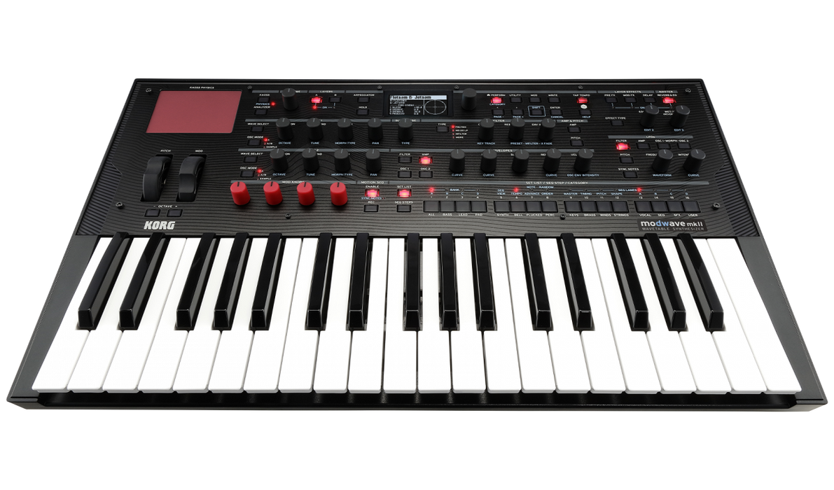 Korg MODWAVEMK2 Synth Powerhouse With Wavetable Timbres, Kaoss Physics And Motion Seq 2