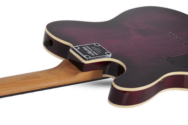 Schecter Pt Pro-Ebony Trans Purple Burst