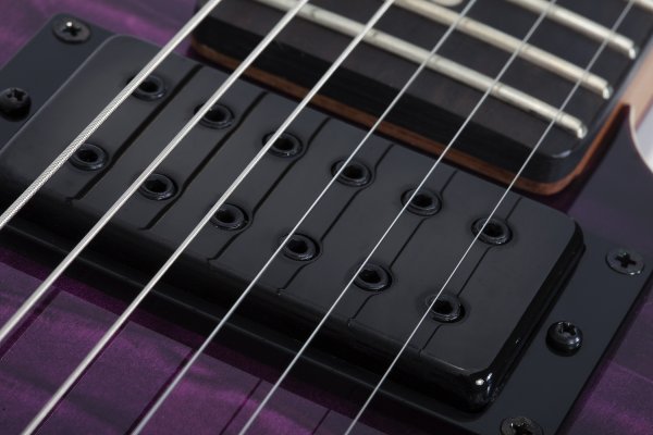 Schecter Pt Pro-Ebony Trans Purple Burst