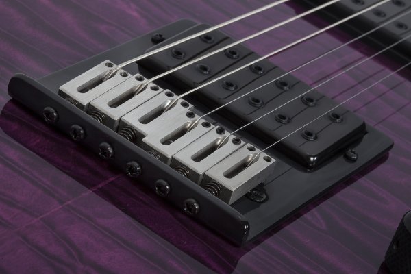 Schecter Pt Pro-Ebony Trans Purple Burst