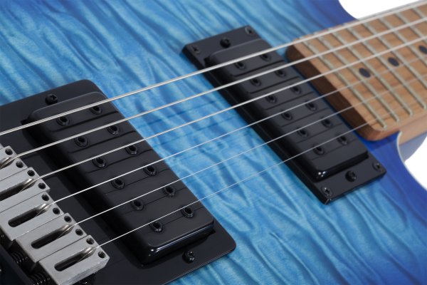 Schecter Pt Pro-Maple Trans Blue Burst