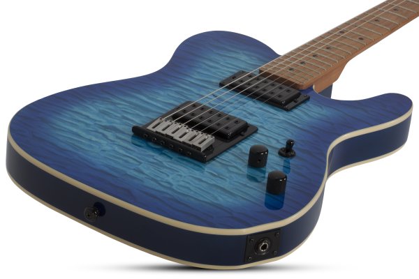 Schecter Pt Pro-Maple Trans Blue Burst