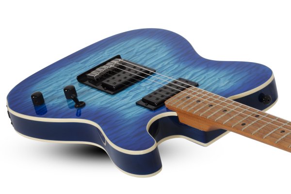 Schecter Pt Pro-Maple Trans Blue Burst