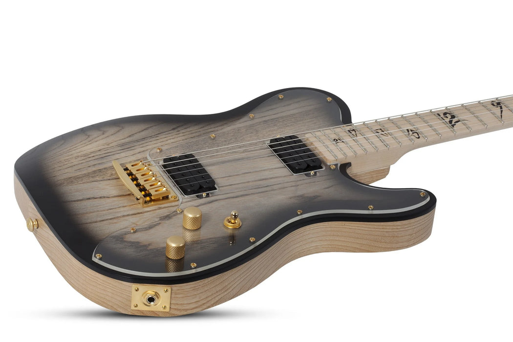 Schecter Meegs Pt Charcoal Burst