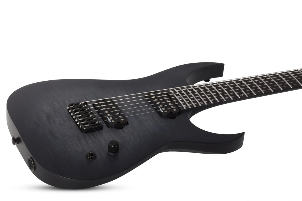 Schecter Km-7 Mk-III Legacy Transparent Black Burst