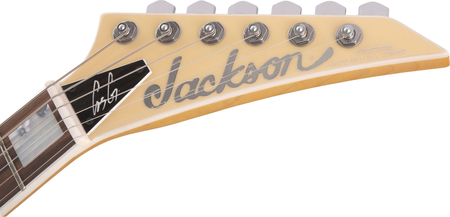 Jackson USA Signature Gus G. Star, Pau Ferro Fingerboard, Ivory