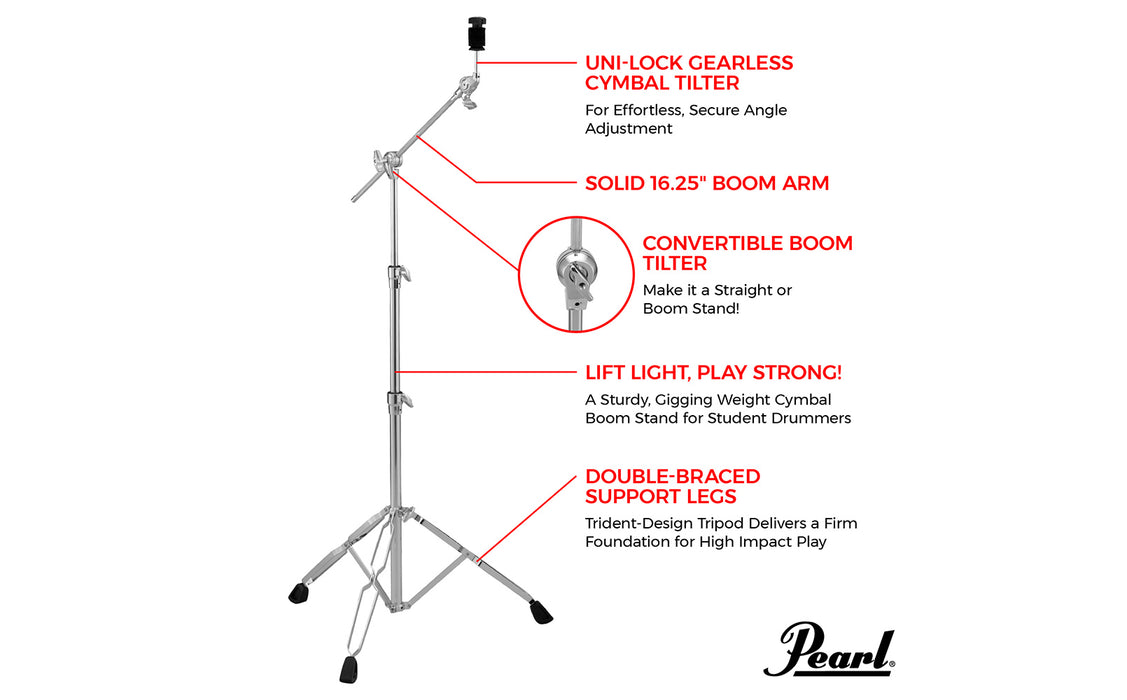 Pearl Cymbal Boom Stand