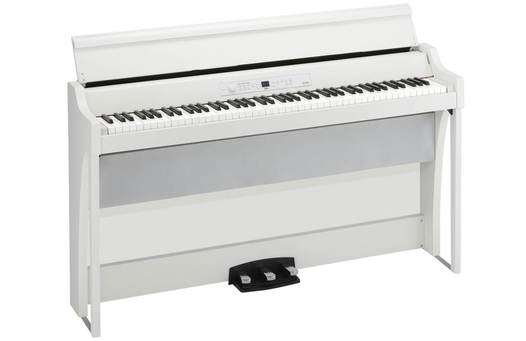 Korg G1BAIRWH 88-Key RH3 Kronos Based Concert Piano With Bluetooth Audio Playing, White