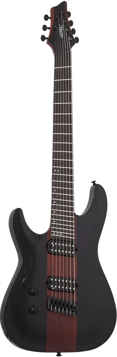 Schecter C-7 Rob Scallon Left-Handed Satin Dark Roast