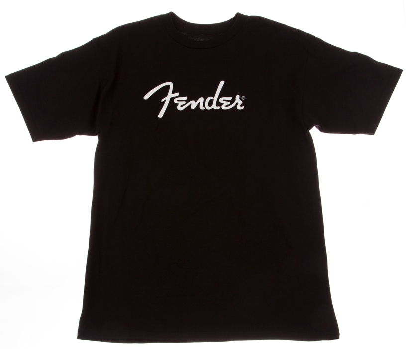 Fender Spaghetti Logo T-Shirt, Black, XL