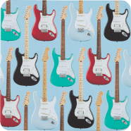 Fender Fender Stratocaster Modern Design Coaster Set