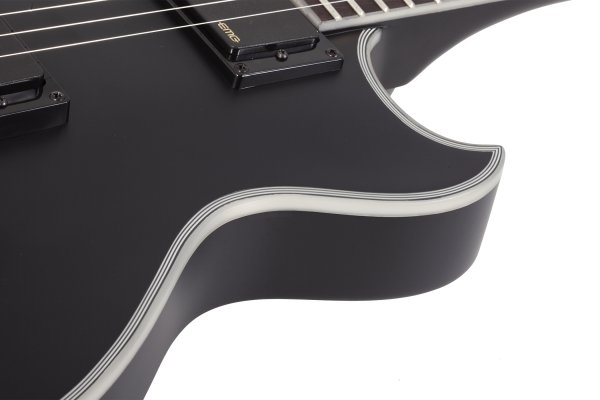 Schecter Damien Platinium-6 Solo-II, noir satiné