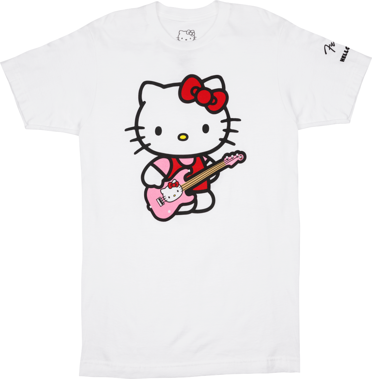 Fender x Hello Kitty Tシャツ XLサイズ Fender / Clothing & Collectibles Fender x Hello Kitty Black