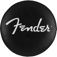 Fender Fender Spaghetti Logo Pick Pouch Barstool, Black/Chrome, 24"