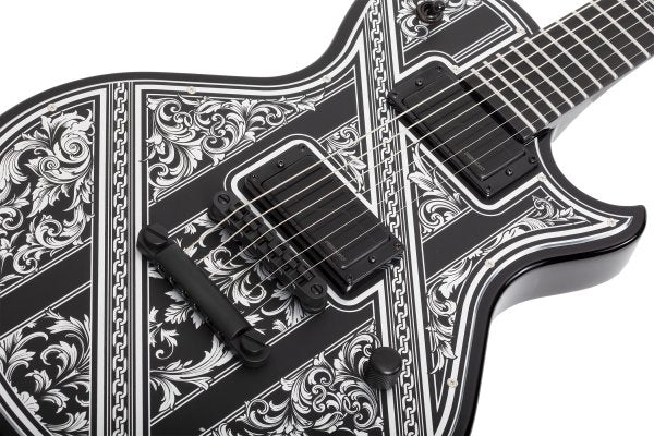 Schecter Solo-II Pryzm Palladium, Gray-Black