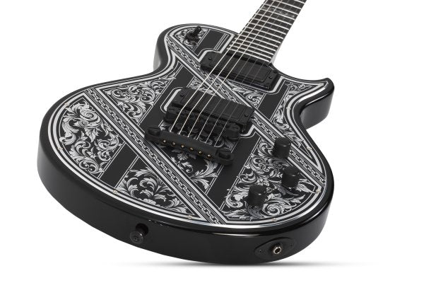 Schecter Solo-II Pryzm Palladium, Gray-Black