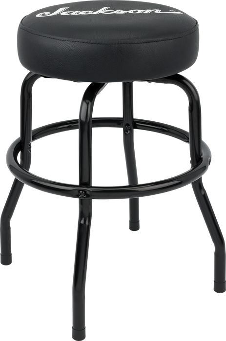 Jackson Logo Barstool, Black 25"