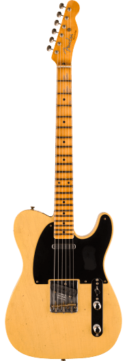 ギター Fender CS 1954 Tele Super Heavy Relic Fender Custom Shop 1954 Telecaster Journeyman Relic, 1-Piece Rift
