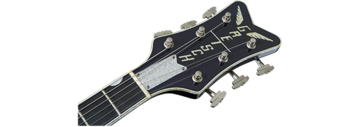 Gretsch G6136T-CSTRR Custom Shop Rich Robinson "Magpie" w/ Bigsby, Ebony Fingerboard, Raven's Breast Blue Relic