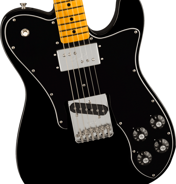 Fender American Vintage II 1977 Telecaster® Custom, Maple Fingerboard, Black