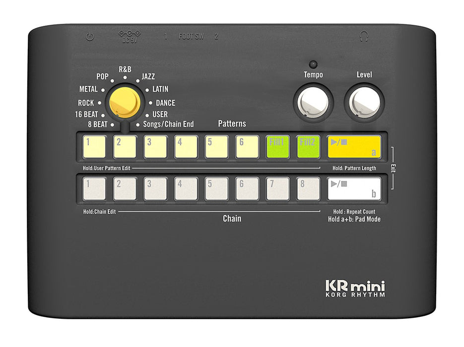 Korg KR-MINI Mini Portable Rhythm Machine