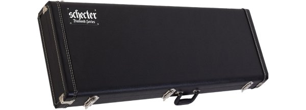 Schecter Ultra Bass Case Black With Blue Interior