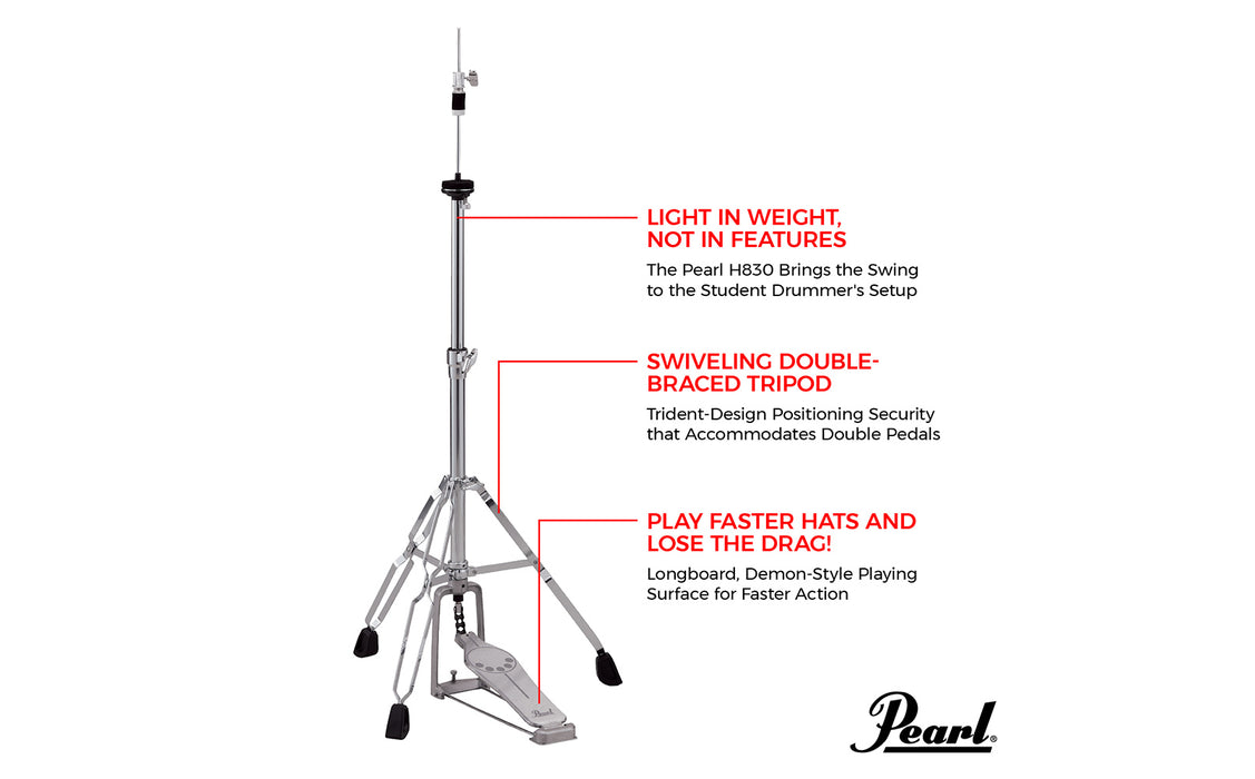 Pearl H-830 Hi-Hat Stand