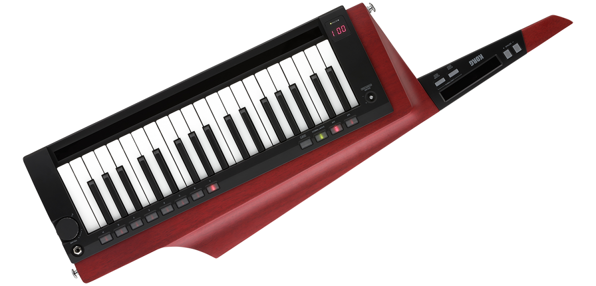 Korg RK100S2RD 37-Note Slim Keytar - Red