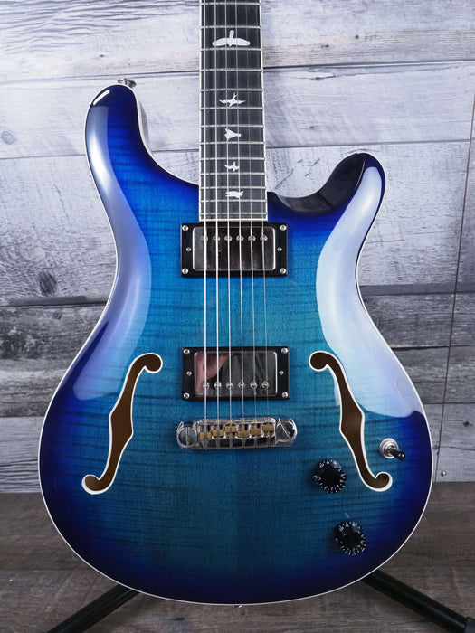 PRS SE Hollowbody II Faded Blue Burst w/Hardshell Case - Used