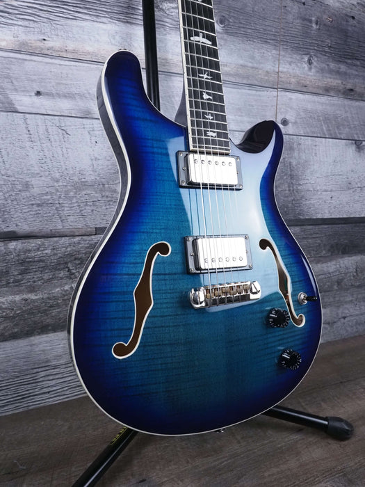 PRS SE Hollowbody II Faded Blue Burst w/Hardshell Case - Used
