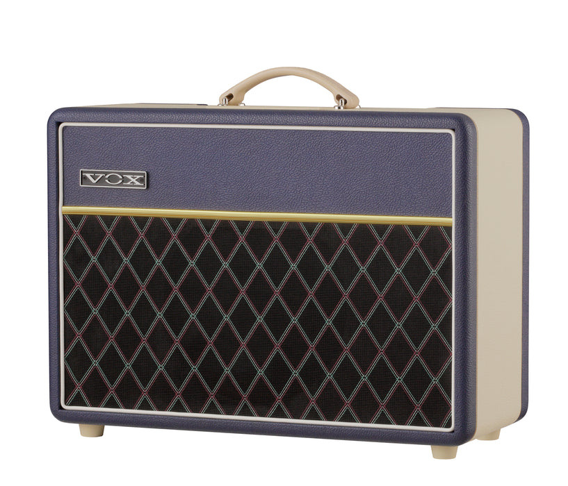 Vox Limited Edition Custom 1X10'' 10-Watt Tube Combo Amp, Blue & Cream