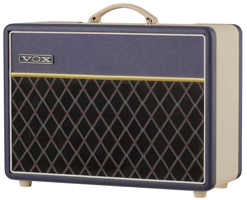 Vox Limited Edition Custom 1X10'' 10-Watt Tube Combo Amp, Blue & Cream