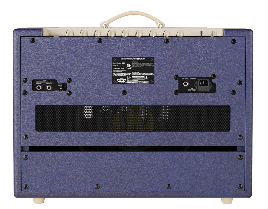 Vox Limited Edition 12" 15-Watt Tube Combo Amp, Blue & Cream