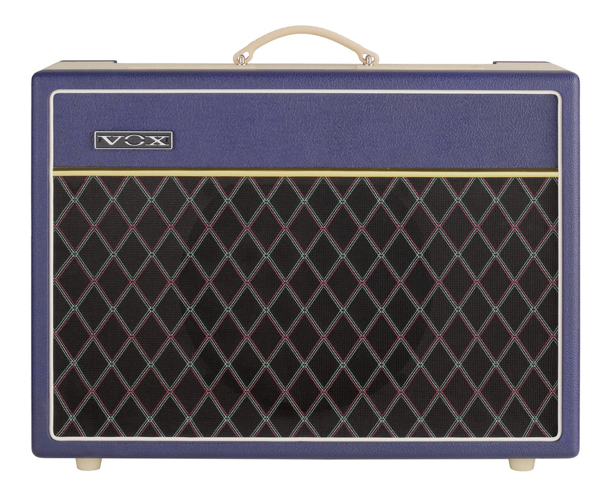 Vox Limited Edition 12" 15-Watt Tube Combo Amp, Blue & Cream
