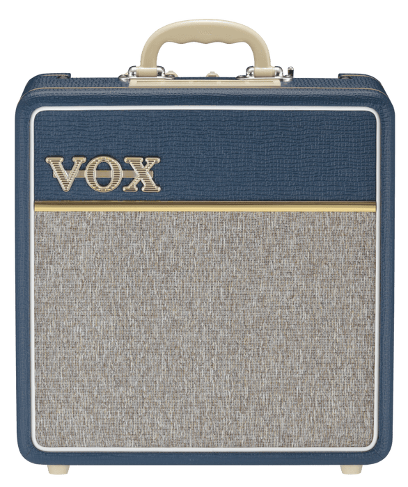 Vox AC4C1-BL 4W Valve Combo Blue Tolex 12" Speaker Single Channel