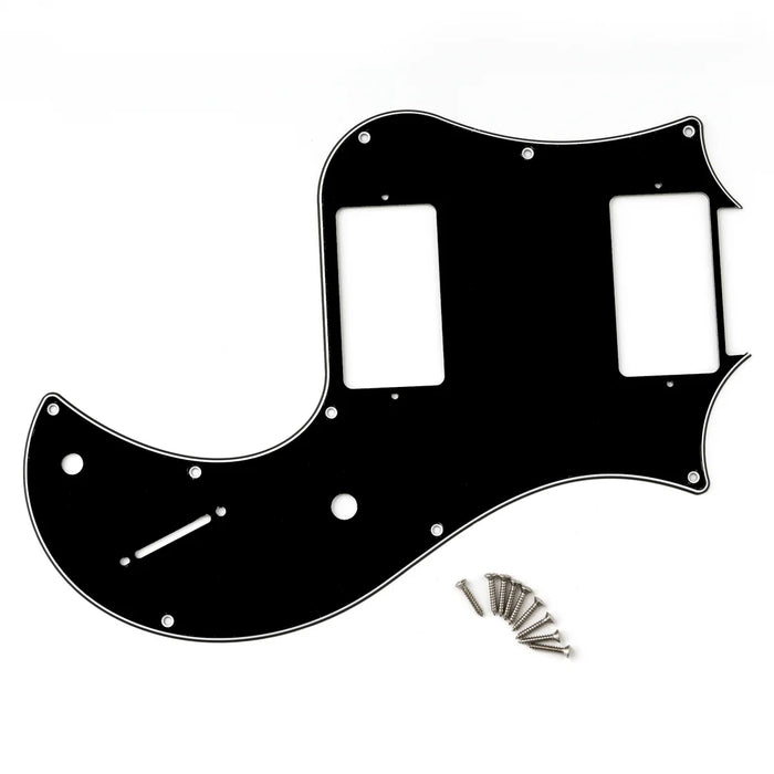 PRS Standard 22 S2 Pickguard, 3-Ply Mint, Black, Mint