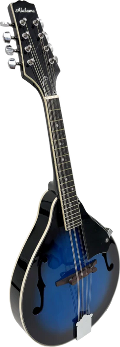 Alabama A-Style Acoustic Mandolin, Blue Sunburst