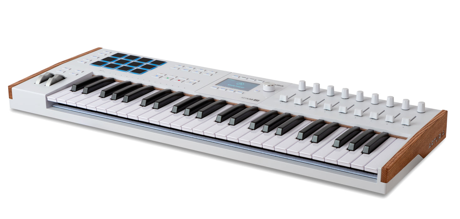 Arturia KeyLab 49 MK3 Universal MIDI Controller Keyboard, White