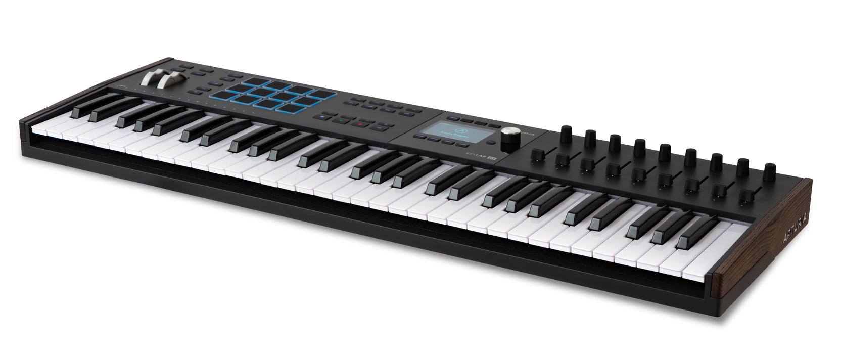 Arturia KeyLab 61 MK3 Universal MIDI Controller Keyboard, Black