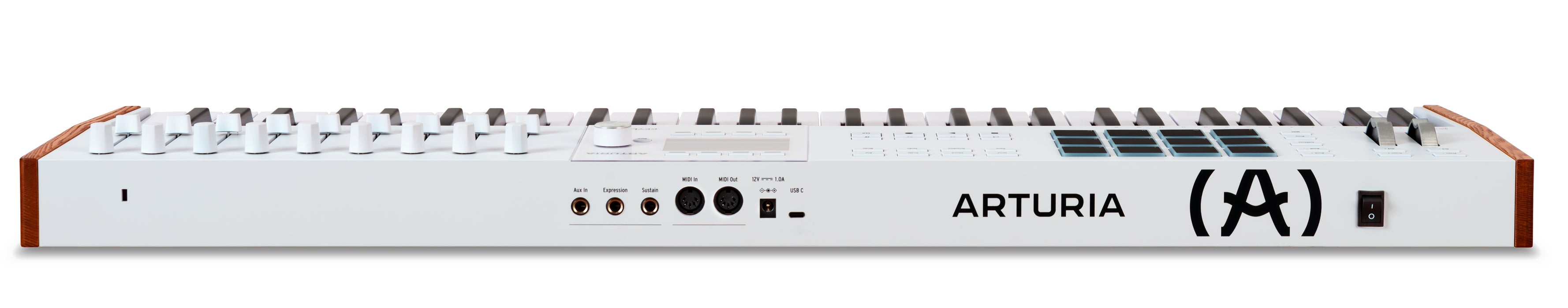 Arturia KeyLab 61 MK3 Universal MIDI Controller Keyboard, White