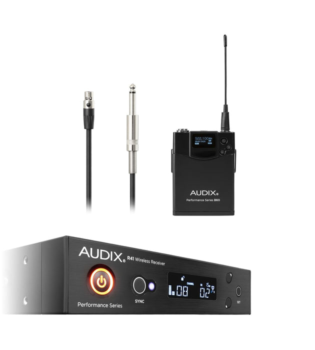 Audix Wireless Guitar Microphone System With R41 Diversity Receiver