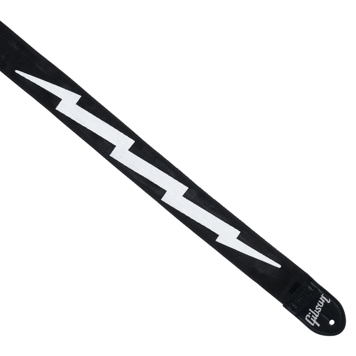 Gibson Lightning Bolt Seatbelt, Black