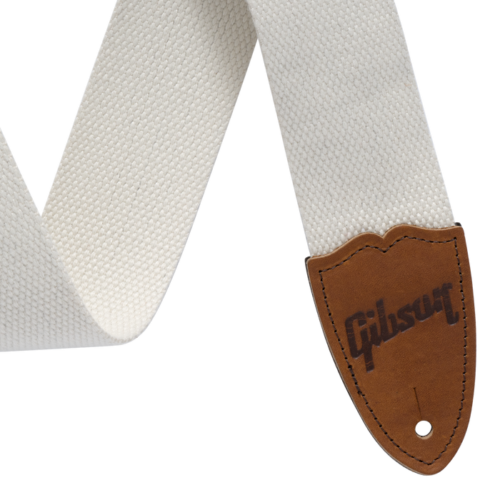 Gibson Canvas Strap, White