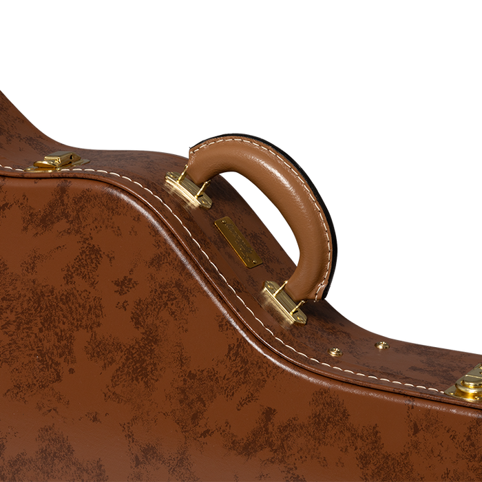 Gibson Lifton Historic 335 Hardshell Case, Brown/Pink